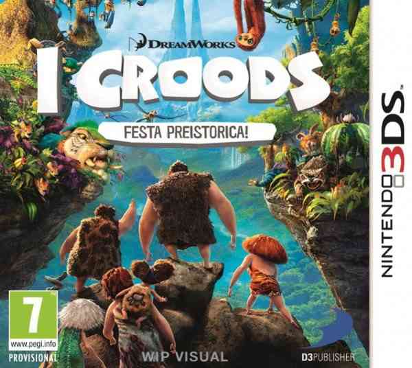 Los Croods Fiesta Prehistorica 3ds